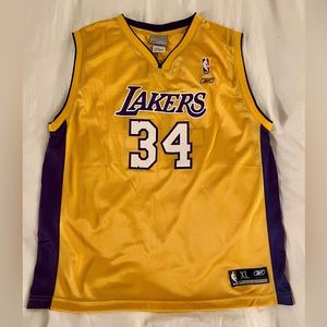Lakers 34 Shaq O’Neal Jersey #34 youth XL 18-20 Reebok NBA